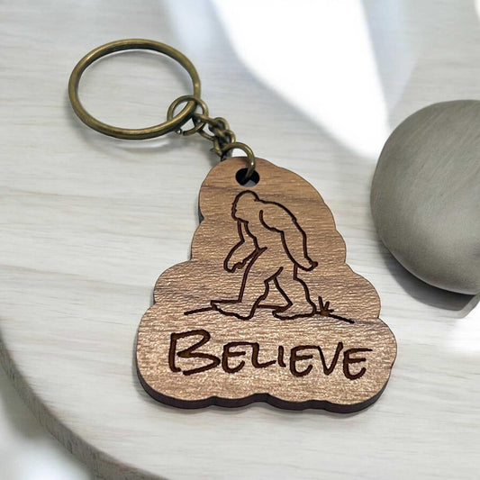 Sasquatch Bigfoot Yeti Keychain