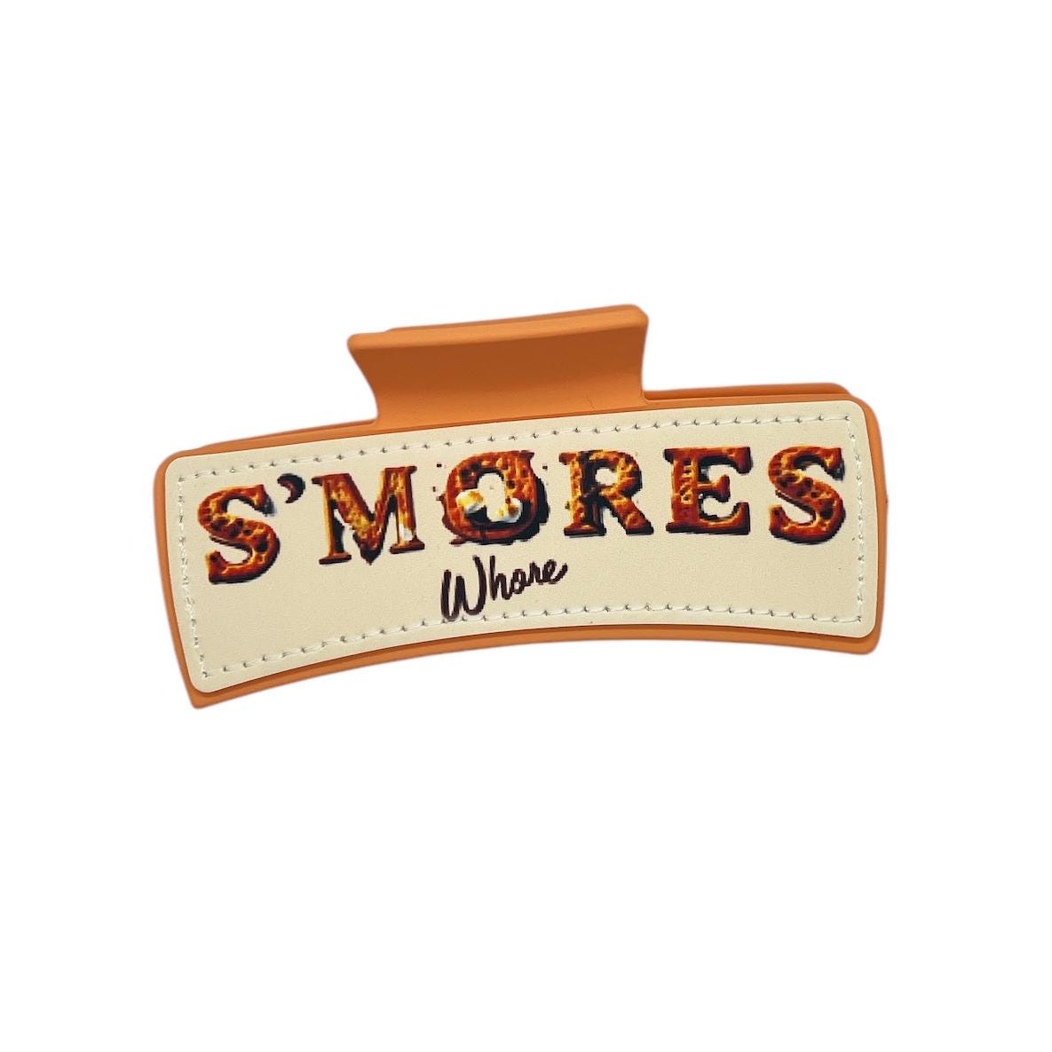 S'mores Smores Whore Claw Clips Camping Hair Clips Campers Hair Accessories Fun Hair Camping