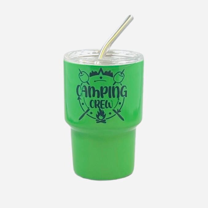 Camping Crew 7oz Kids Mini Tumbler Toddler Child